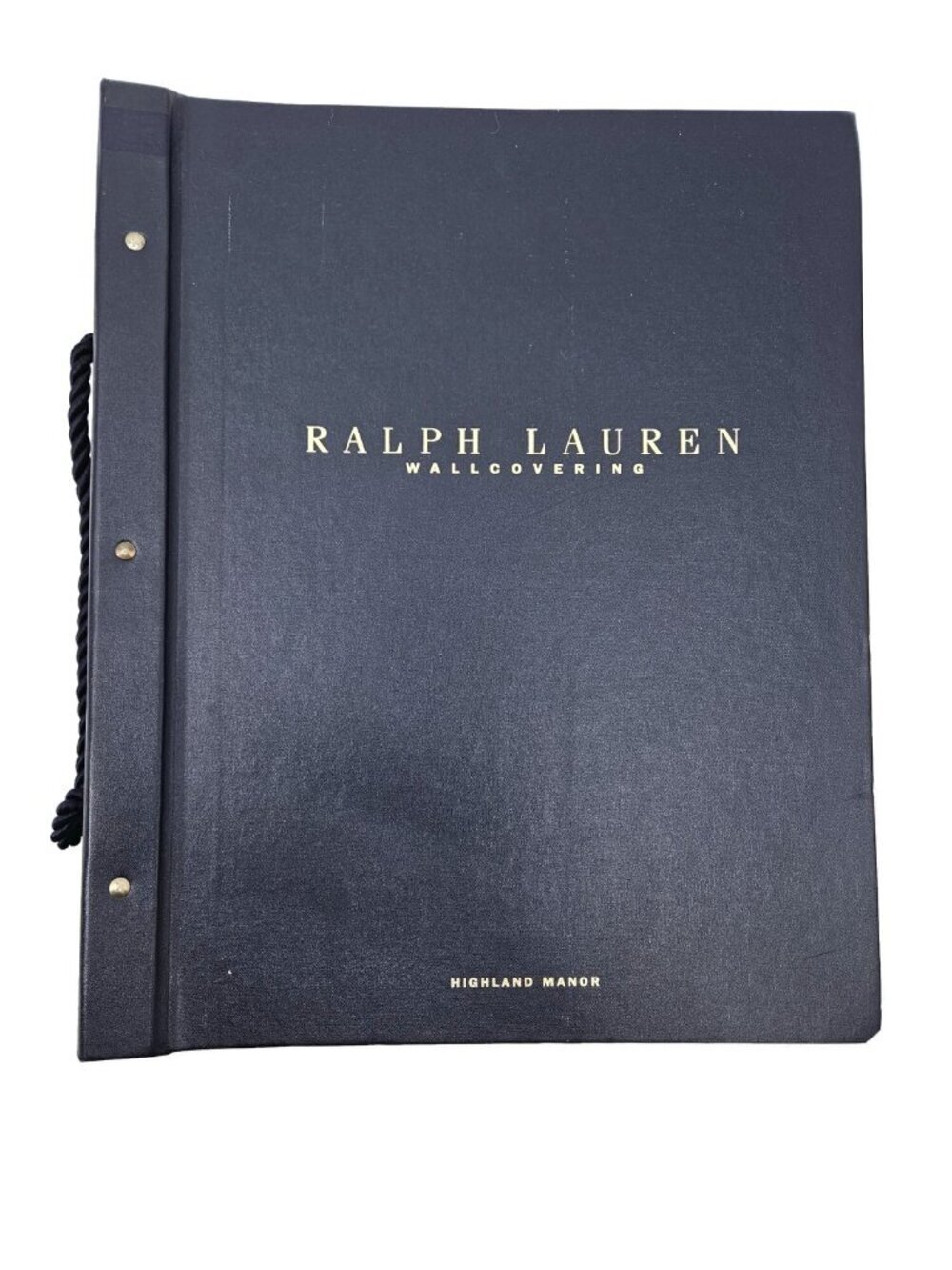 Ralph Lauren Wallcovering Sample Book Highland Manor 2006 Hanging Binder